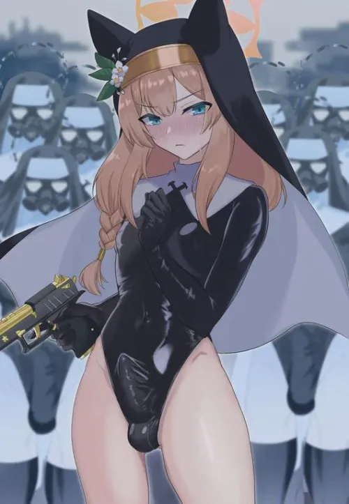 Thumbnail Mysterious Seduction: A Cat Woman with a Gun | Humble-Produce-6764