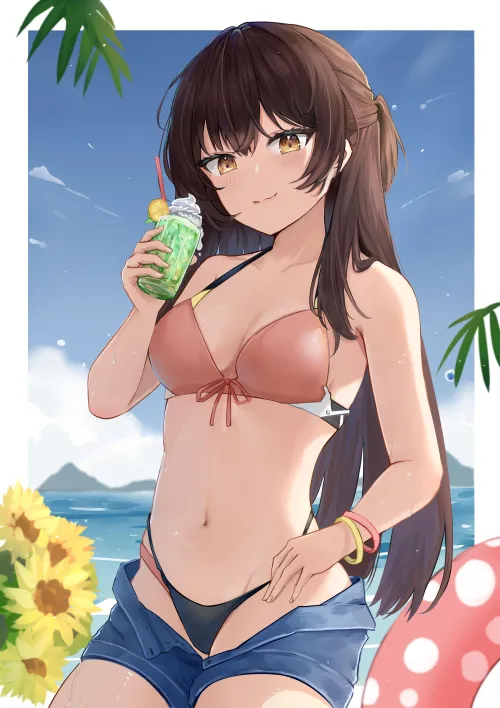 Thumbnail Yuki Suous Beach Day Alya | Ecchi Delight by ladylavaender
