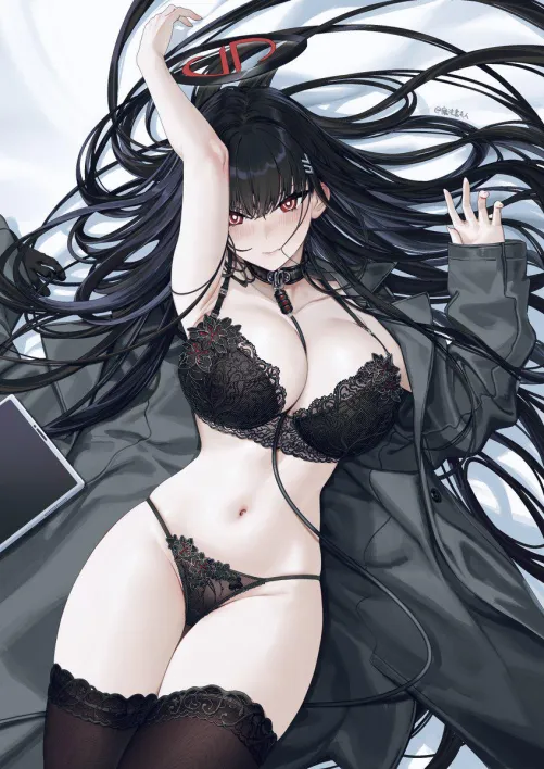 Thumbnail Rio Tsukatsuki's Stunning Appearance in Blue Archive by CheetahSperm18