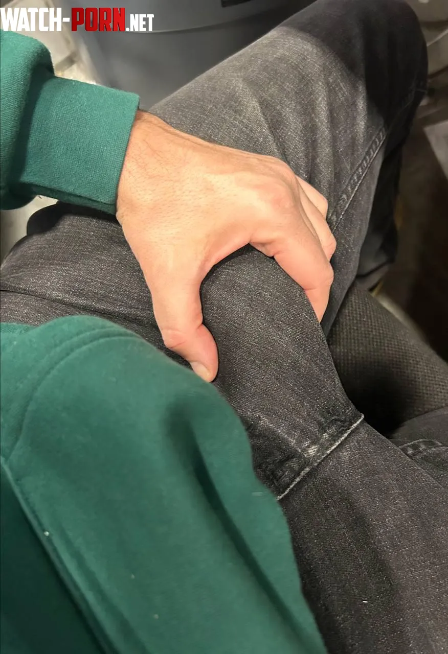 36 Straight Work Jeans Bulge by Boring_Recover1727