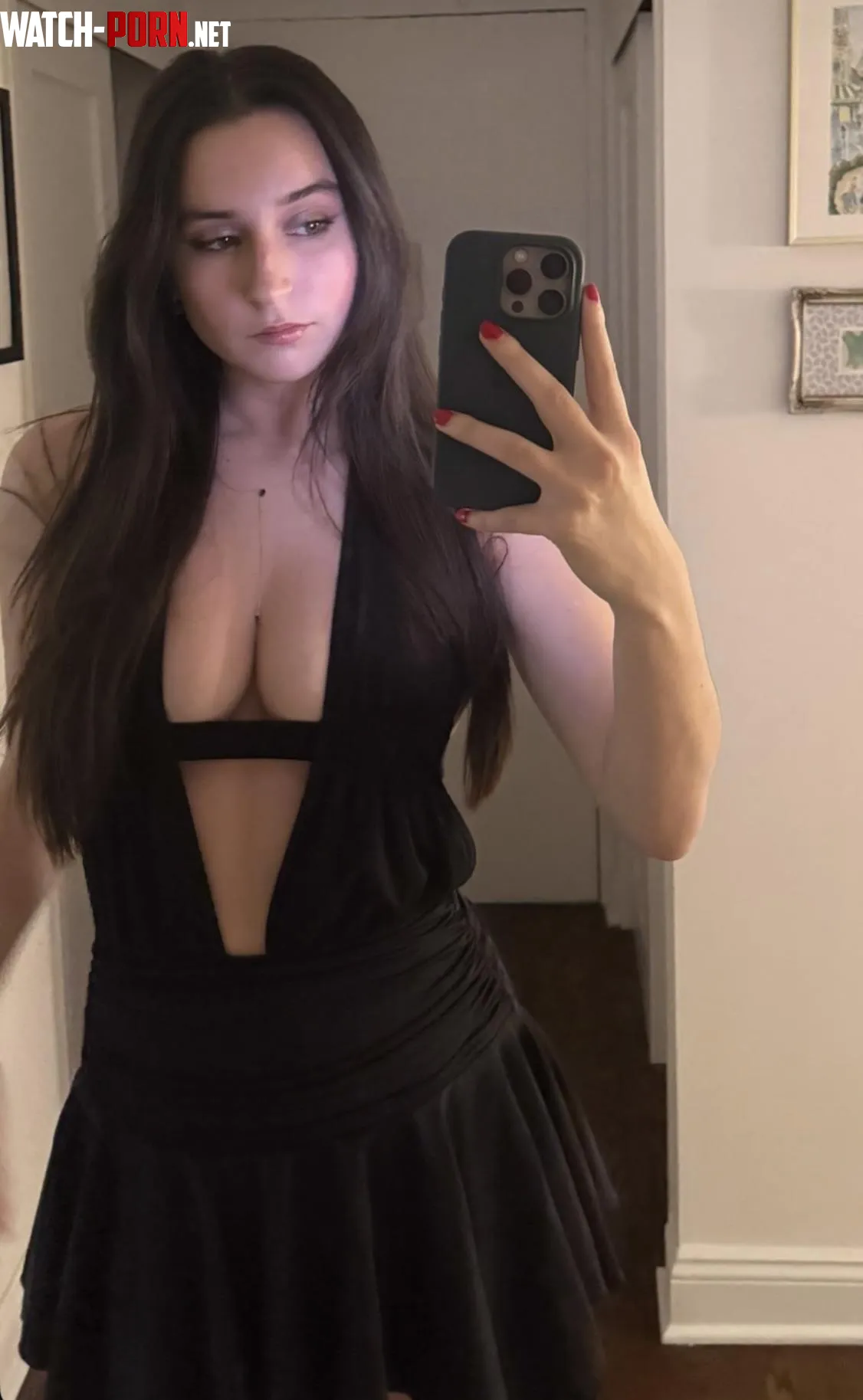 Little black dress by QueriousGorge