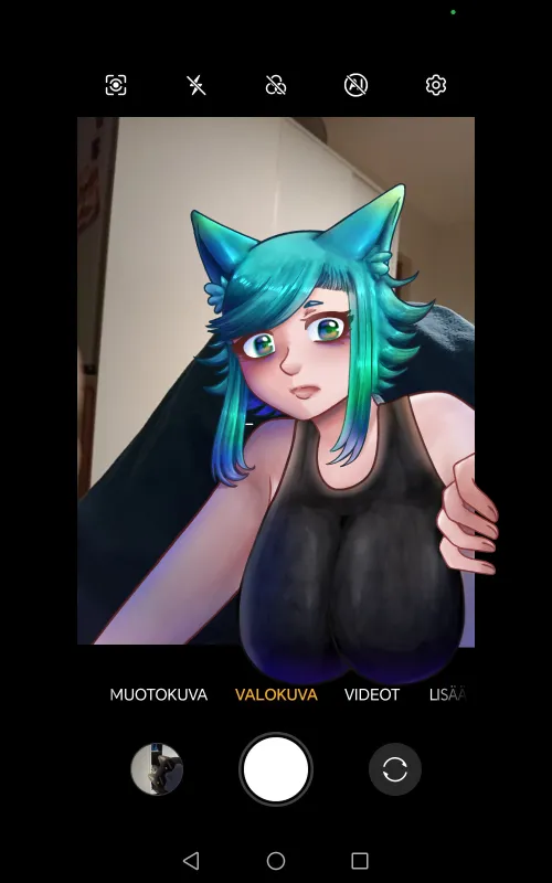 Thumbnail Nekomimi Delight: She Just Wants to Say Hi by Hodgibal