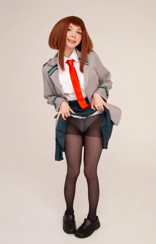 Thumbnail Tanukityan Impresses as Ochaco Uraraka in Breathtaking Cosplay