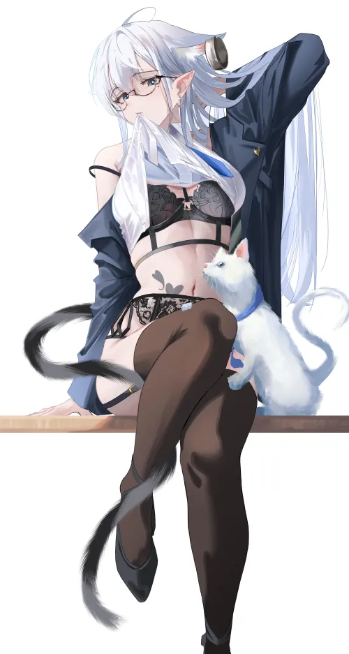 Thumbnail Catgirl's Chilling Day with her Cat: Discover Pantsu with marxsander2016