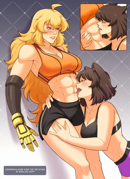 Thumbnail Exploring Blake and Yang's Artistry by TheTMoneyMan in fitdrawngirls