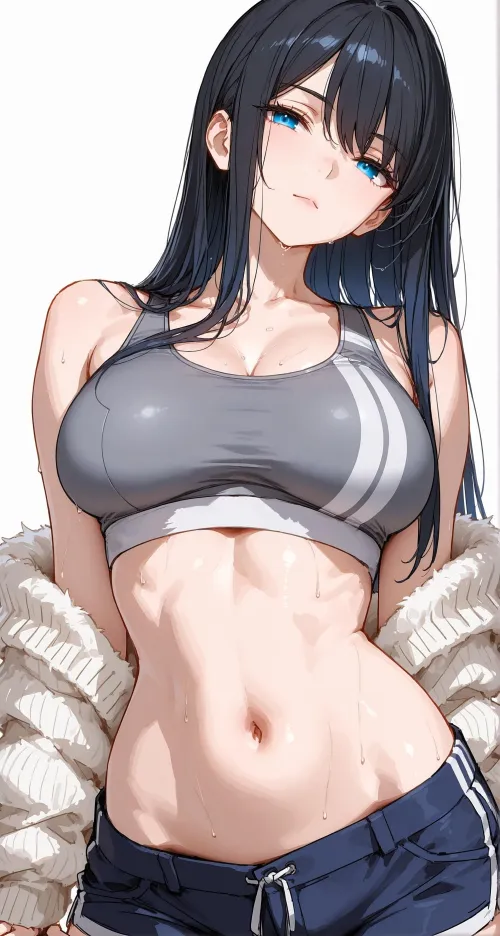 Thumbnail Exploring Saori Joumae Blue Archive with CheetahSperm18 in animemidriff