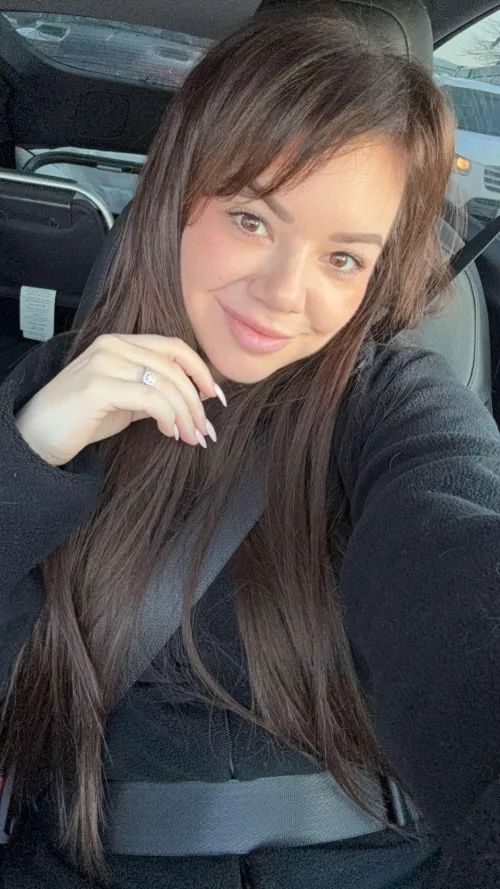 Thumbnail Sunny Selfie: Bundled Up Elegance - By avajadeanderson