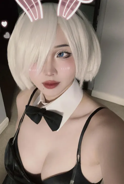 Thumbnail RinaCosplay presents 'Bunny 2B' - A Cute Creation in BunnyGirls