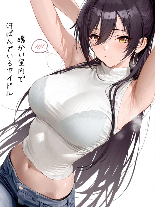Thumbnail Sakuya Shirase in Idolmaster: An Anime Midriff Review | CheetahSperm18