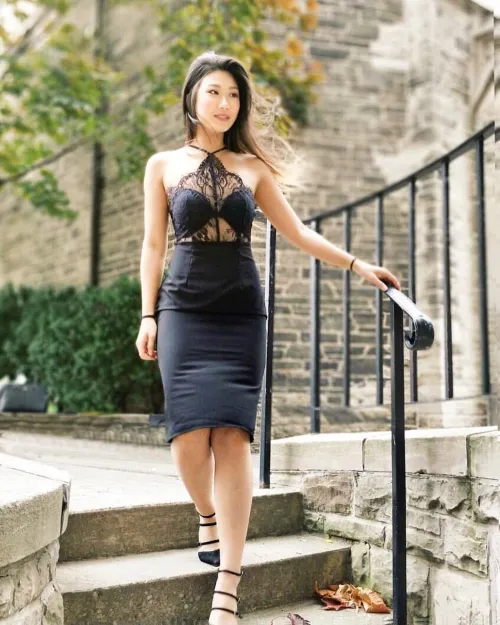 Thumbnail Melchiazedeck Presents: Lacey Asian Charm in tightdresses Category
