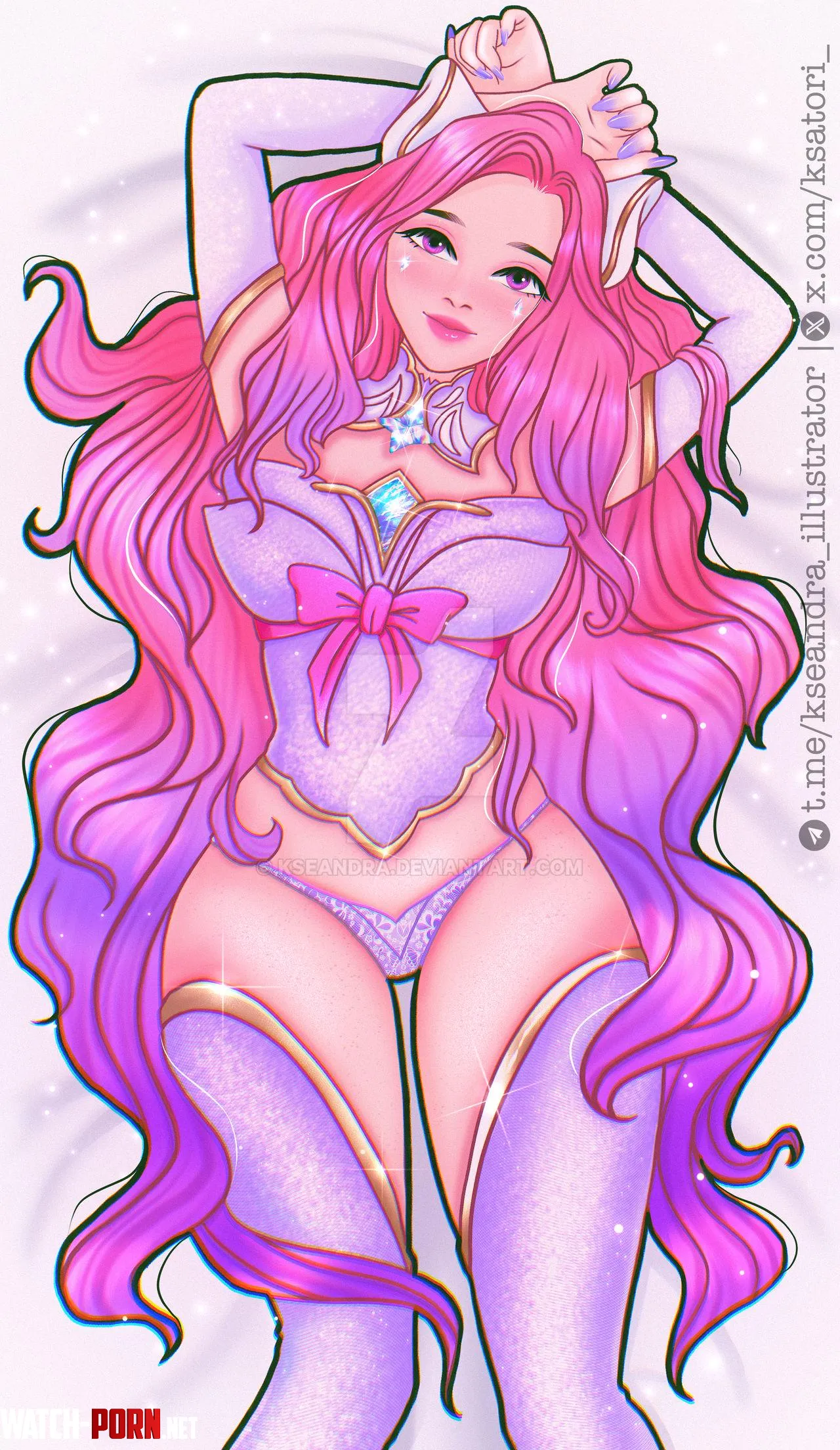 Seraphine  League of Legends Kseandra by Chirkova_fan_art