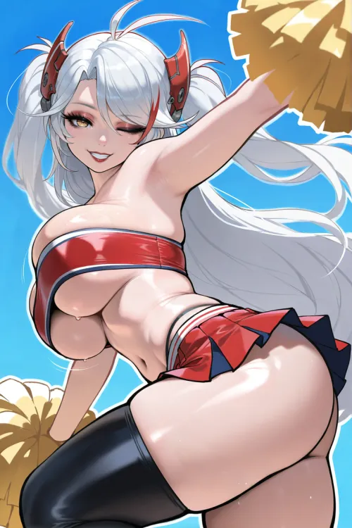 Thumbnail Cheerleader Prinz Eugen Azur Lane Unmasked | Retyrikion