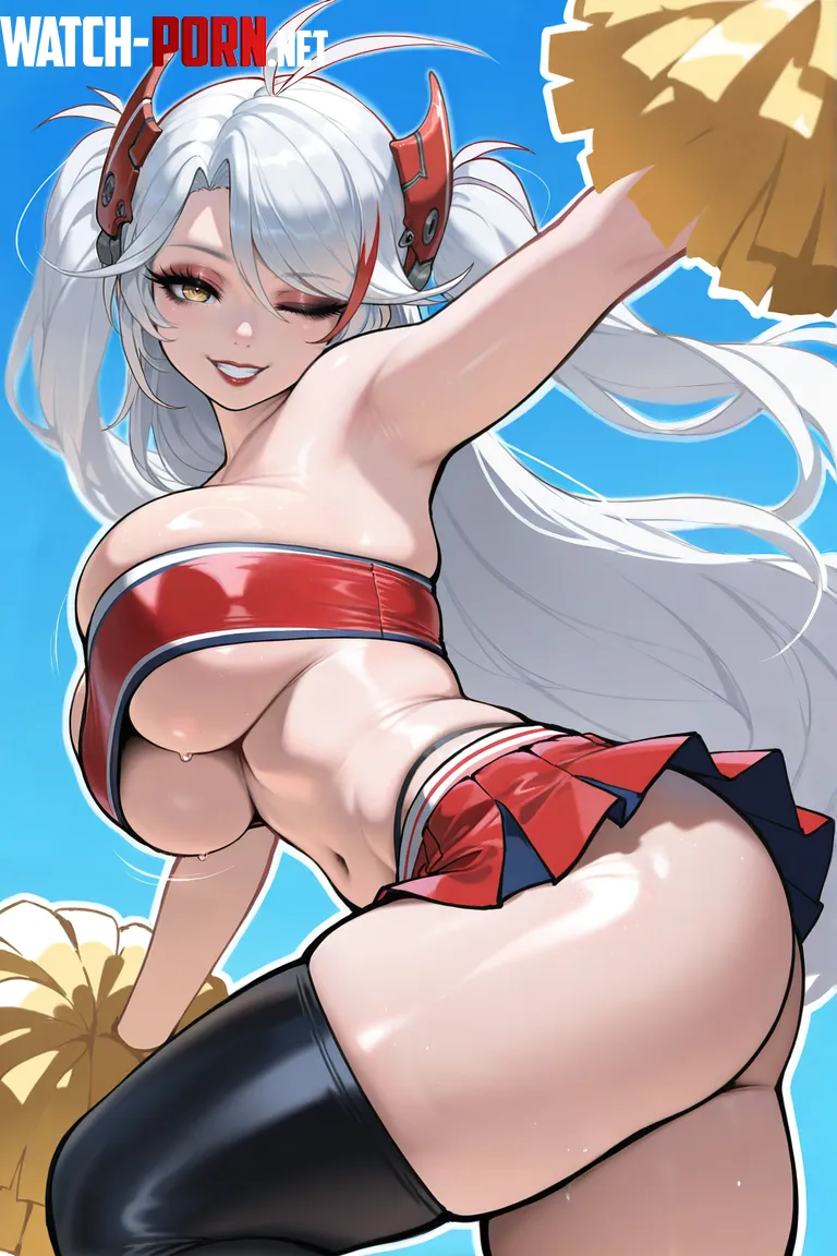 Cheerleader Prinz Eugen Azur Lane by Retyrikion