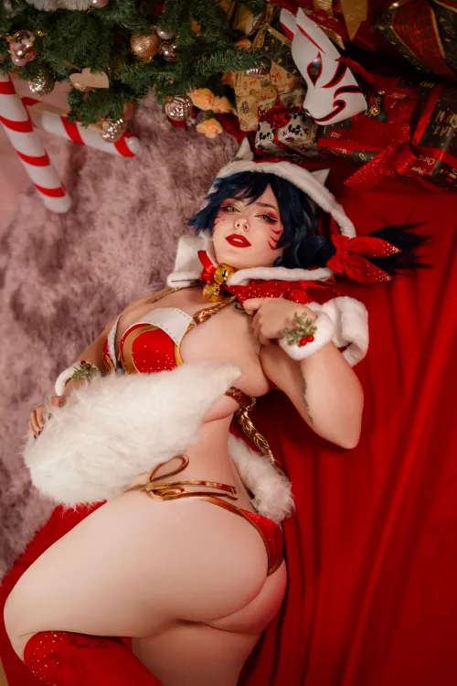 Thumbnail Ahri Cosplay Delight: kuropuppi's Sensational Butt | cosplaybutts
