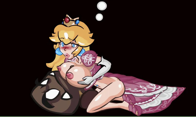 Thumbnail Peach Gives Goomba Boobjob: Mariorule34 Fantasy by GeneraleScales