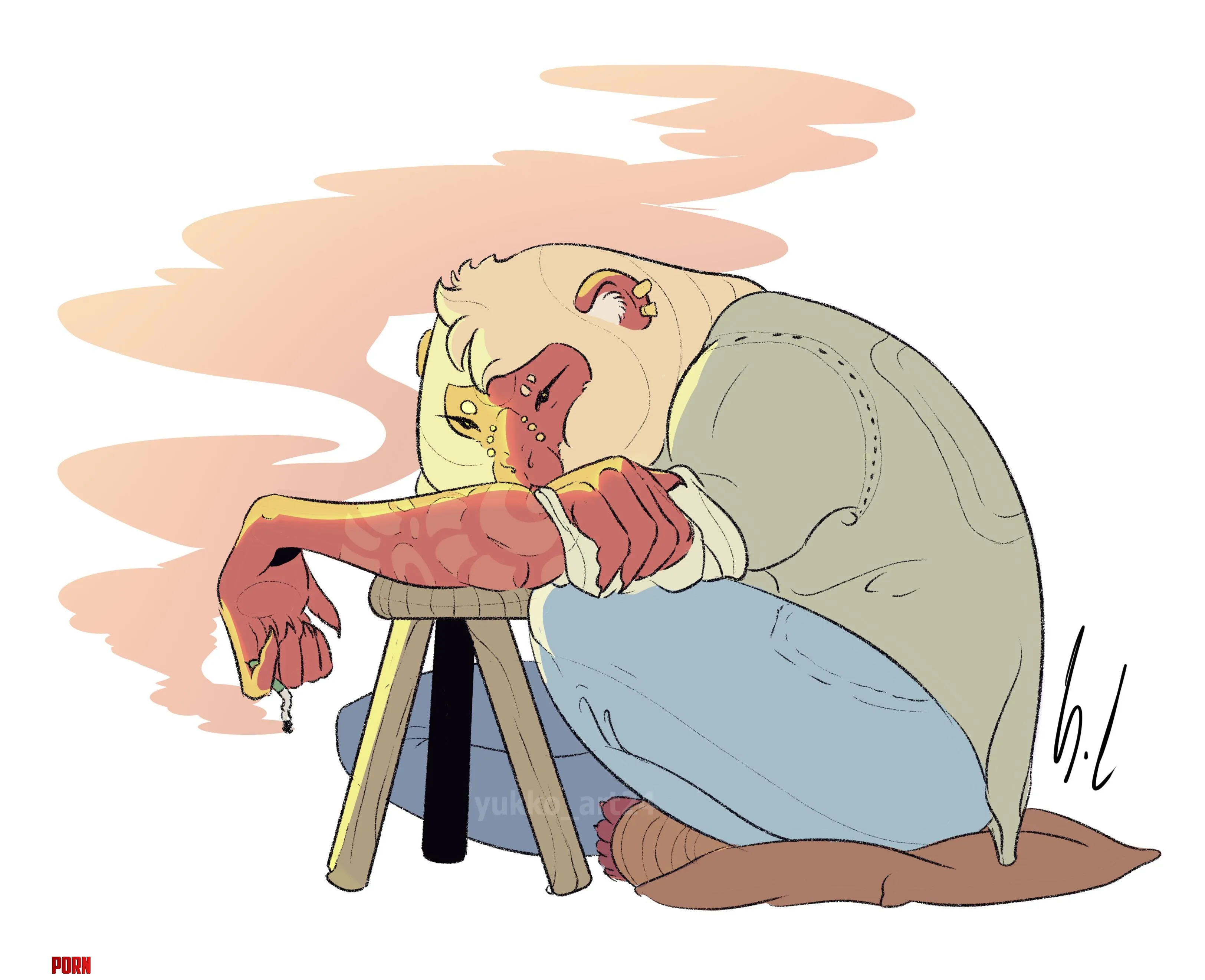 Chill moment my art by Yukko_art