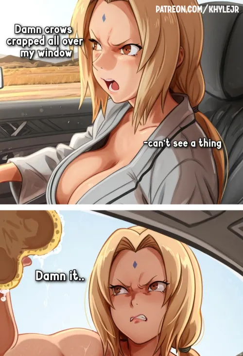 Thumbnail Tsunade's Window Cleaning Adventure in Naruto Hentai by Ambitious_Ad_5521