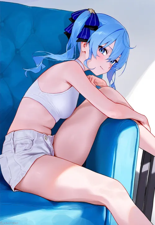 Thumbnail Suisei Hoshimachi in Hololive: An Insightful Look by CheetahSperm18