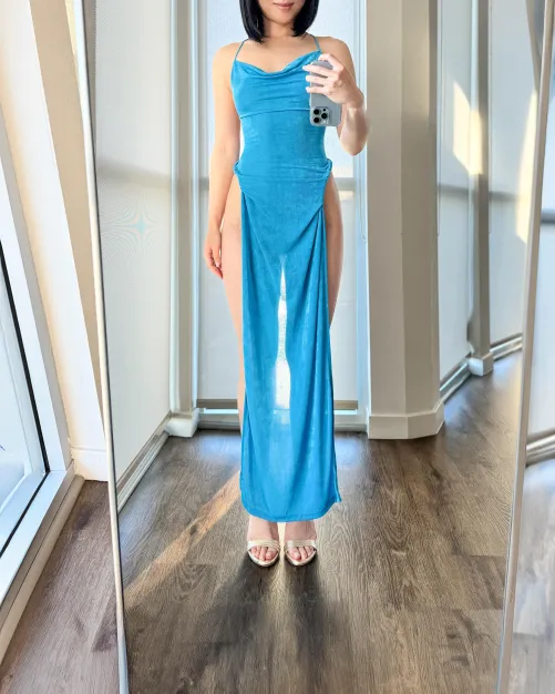 Thumbnail Fun-Sized-Asian Feels Tall in a Stunning Dress in WtSSTaDaMiT