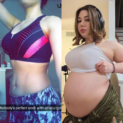 Thumbnail From Fitspo to Fatspo with CouchQueenie | wgbeforeafter