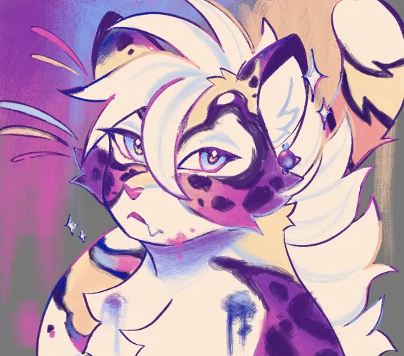 Thumbnail Dive into GigaHyperSpace's 'Brainbow' in the Furry Category