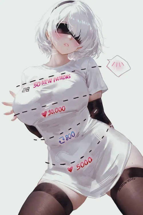 Thumbnail Trend Alert: 2B Showcases Scissor Skills by Silent_Steak_9540 | 2Booty