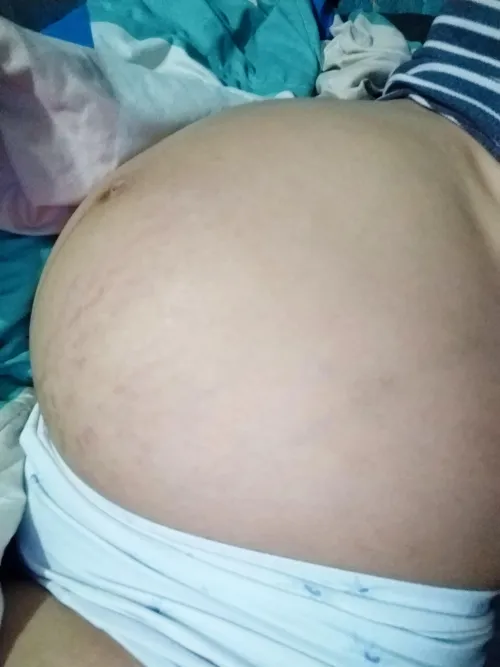 Thumbnail akmv1312's Intimate Offer: A Kiss for the Pregnant Belly