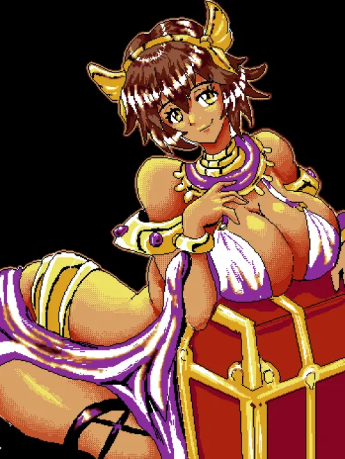Thumbnail Pixel Art NSFW: PC98 Study by Puzzleheaded_Car9748