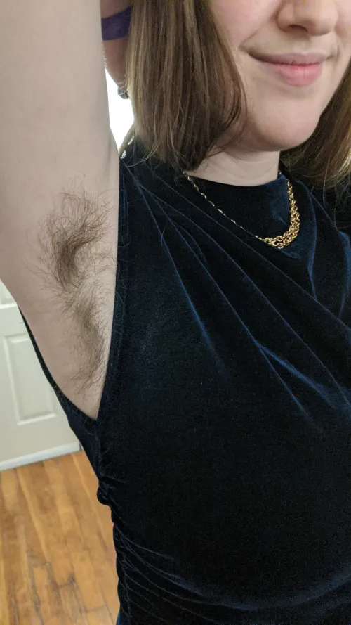 Thumbnail Thinking of Trimming Them: Tips for Long Hairy Armpits by theangelicpussy