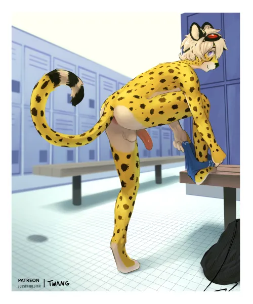 Thumbnail Locker Room Antics with twang by mollylooli in femyiff