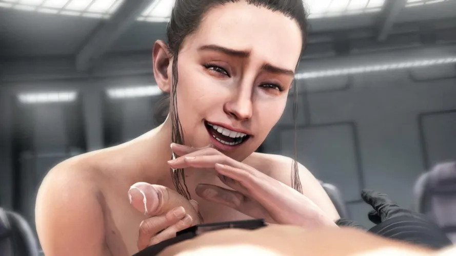 Thumbnail Rey Laughs at Your Quick Reaction in Star Wars NSFW Fan Fiction by Dud163
