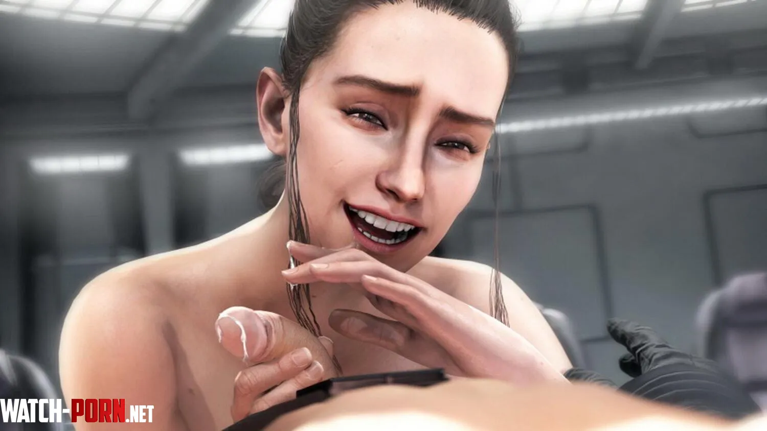 Rey laughs at how quick you bust a nut unknown by Dud163