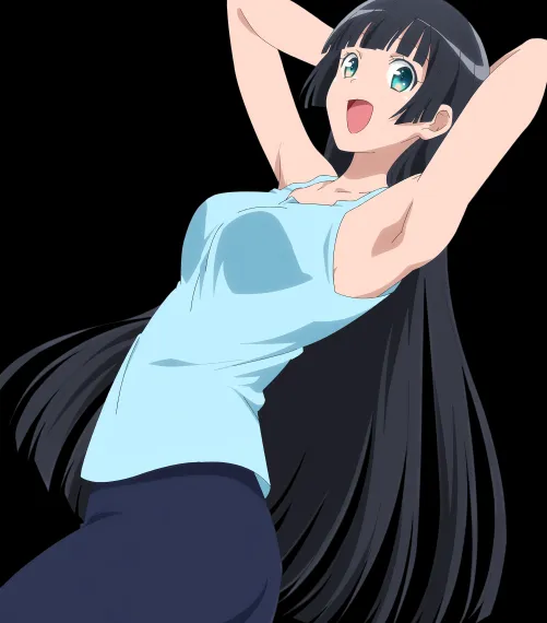 Thumbnail Souryuuin Akemi Dumbbell Nan Kilo Moteru: Karadynn's Anime Armpits Exploration