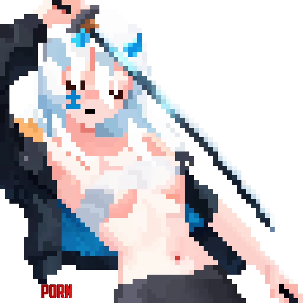 Oni girl pixel art art by me request by uBrielzinsk by oleroct19