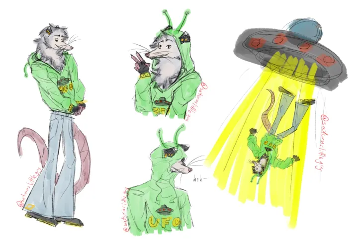 Thumbnail Space and Aliens Fascination: Comfortable-Trust760's Cosmic Insights in the Furry Category