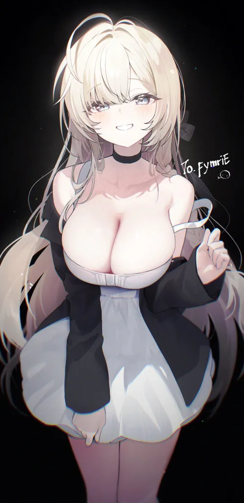 Thumbnail Bursting Out: Her Dress vs. Her Boobs by marxsander2016 - OppaiLove