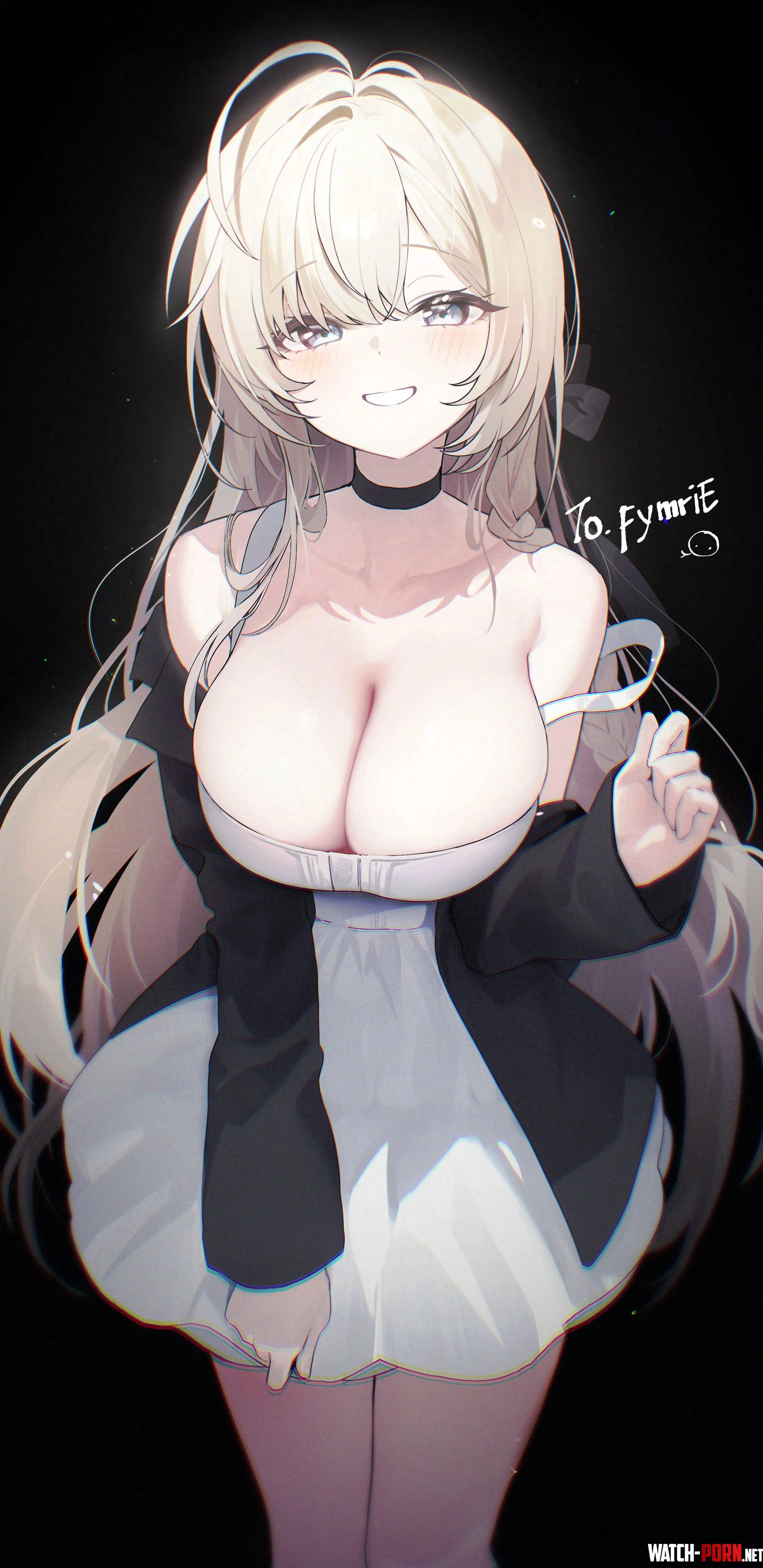 Her dress cant contain her boobs by marxsander2016