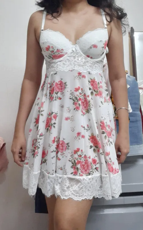 Thumbnail Fashion Queries: anon6880 Seeks Approval in Lingerie