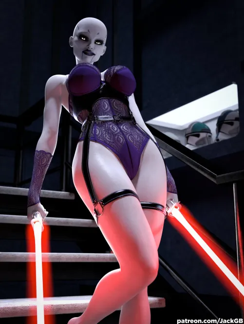 Thumbnail Delve into Darkness with Asajj Ventress by xLxOxBxAx