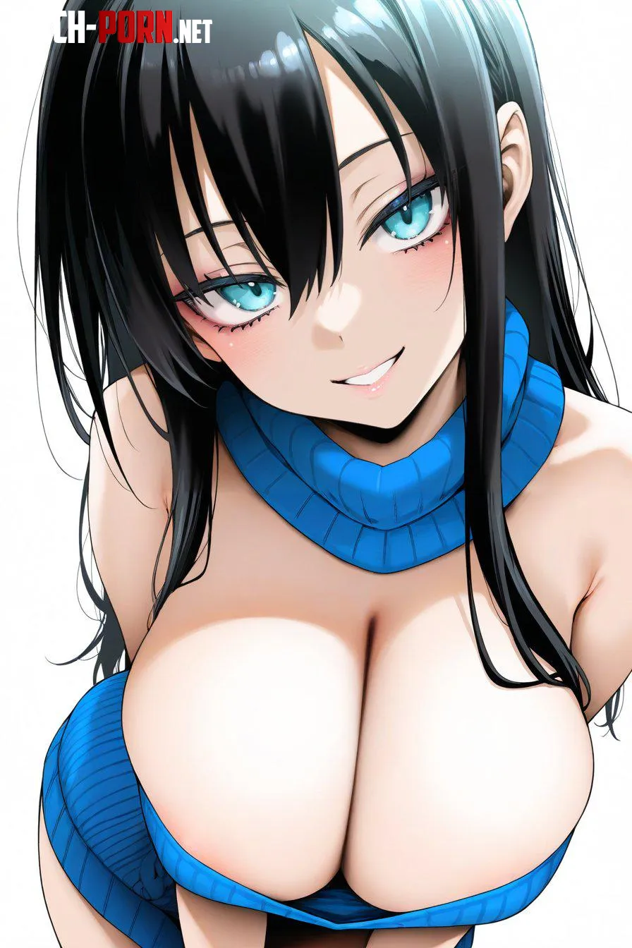 Blue Sweater by CheetahSperm18