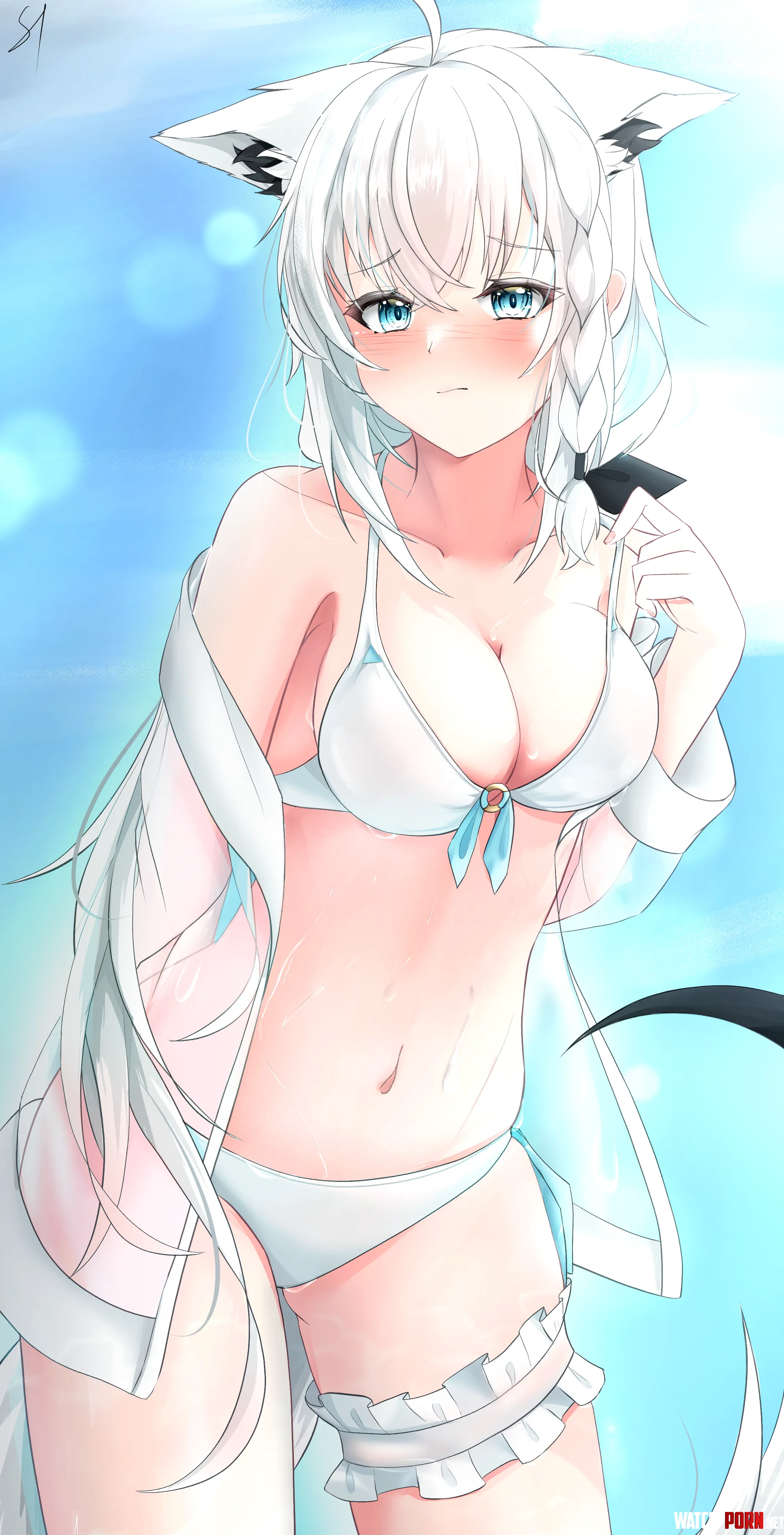 Shirakami Fubuki HoloIive by McKnight94