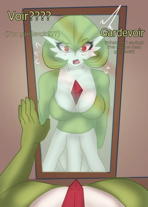 Thumbnail Experience a Transformation in Turned into Gardevoir POV TF Crumbleumble | transformation