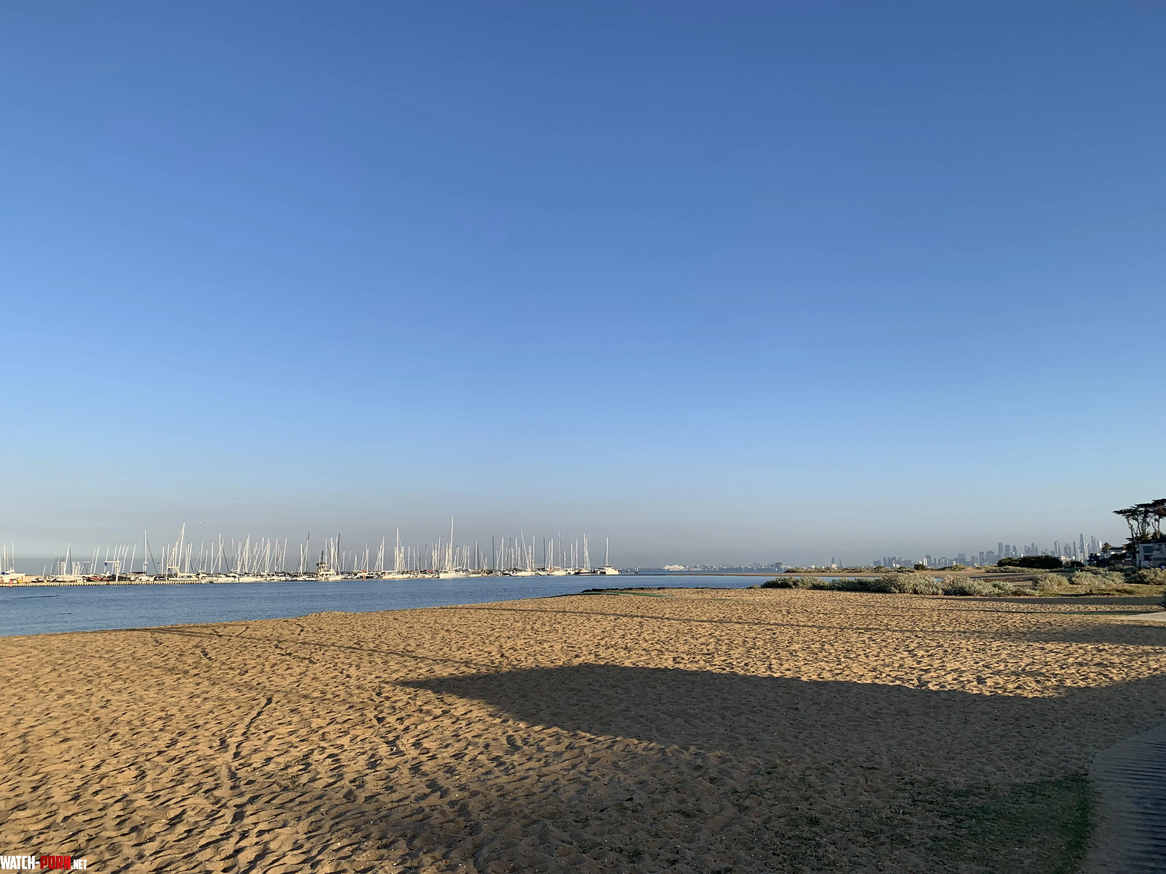 One of Melbourne urban beaches by Pale_Guarantee_2299