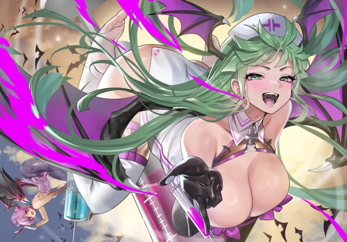 Thumbnail Morrigan Aensland Darkstalkers Revealed by Zewen_Senpai in MonsterGirl