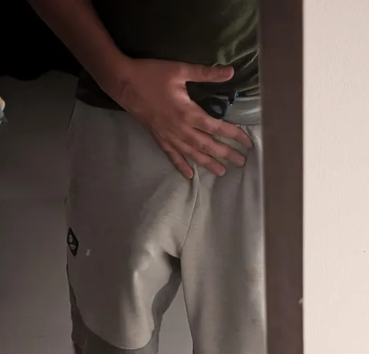 Thumbnail Casual Comfort: 26 and Straight in Gray Sweats by JazzusLeaves