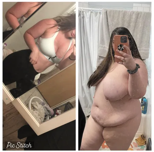 Thumbnail penelopejadexo's Subtle Transformation: 'Just a Small Gain, Right?' in wgbeforeafter