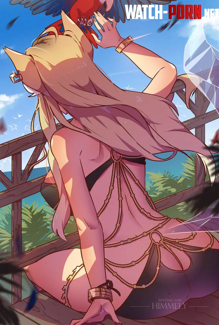 Ahri on Vacation Himmely by Knight_Prime_4597