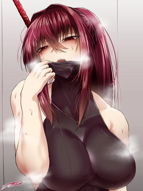 Thumbnail Scathach FateGO Anime Bodysuits Review by CheetahSperm18