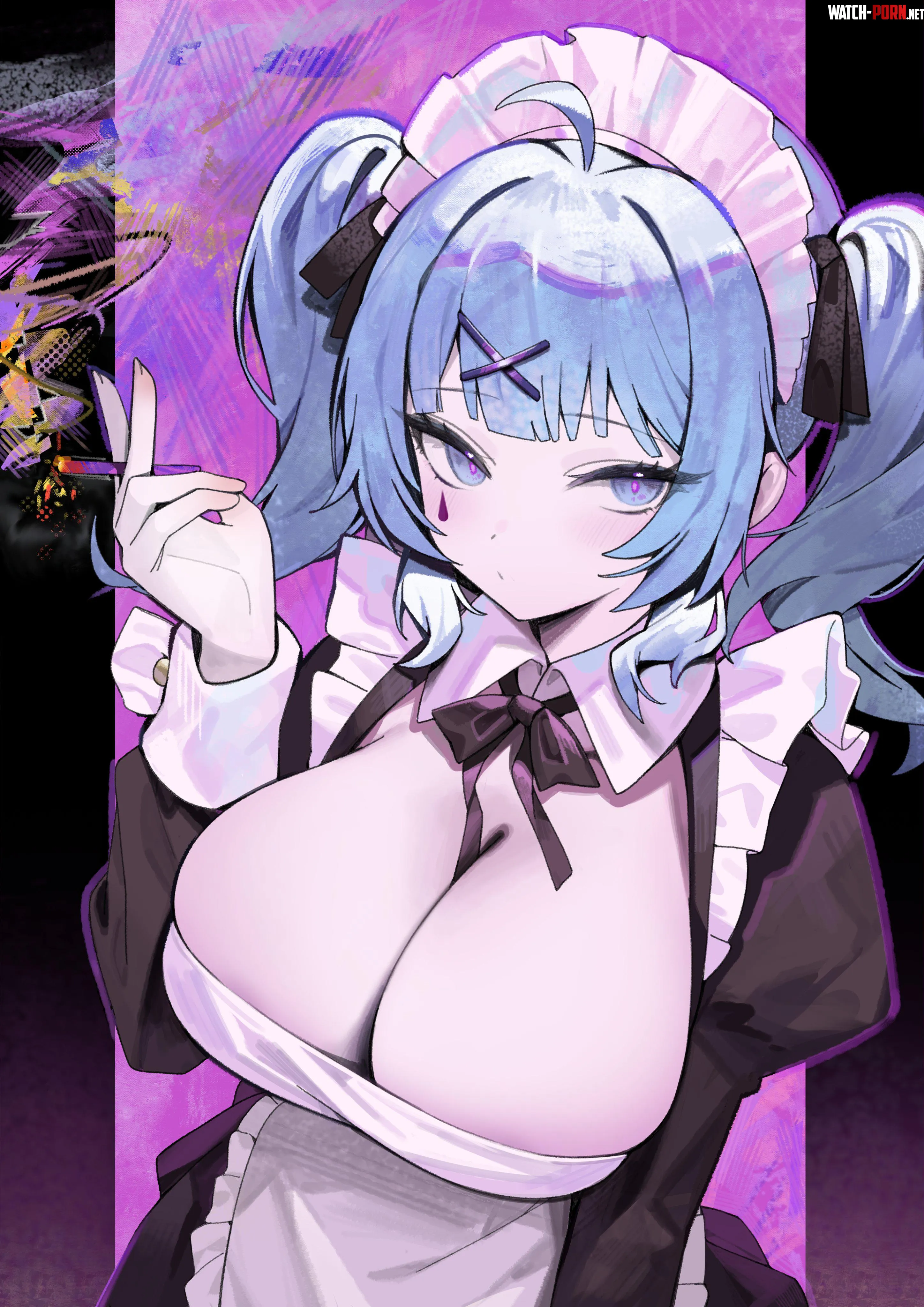 Maid Miku Vocaloid by CheetahSperm18
