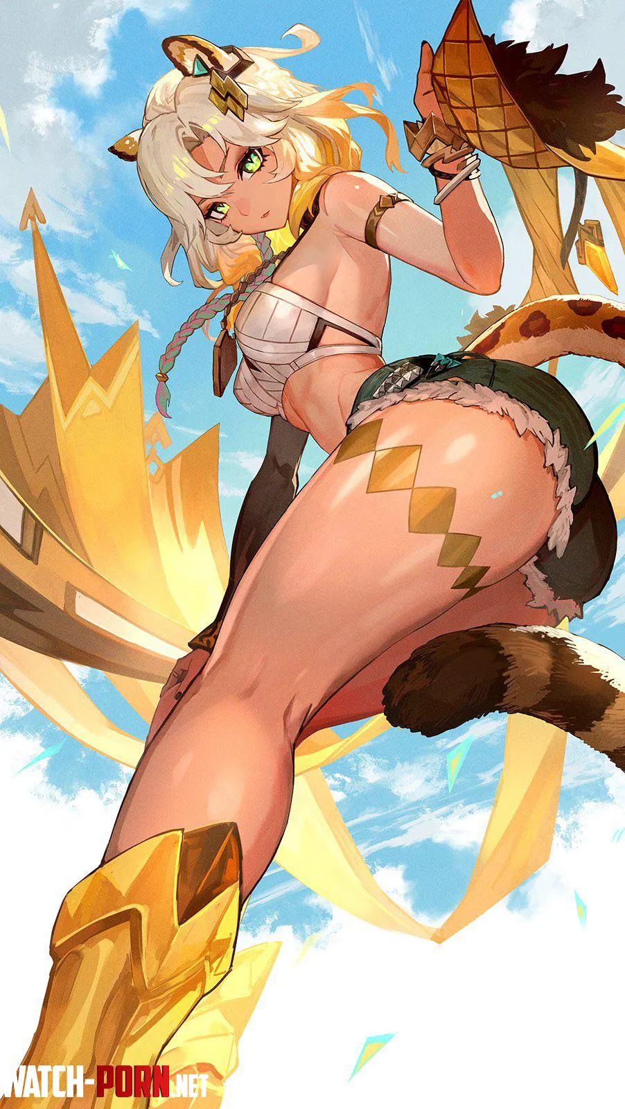 Xilonen thighs by Silent_Steak_9540